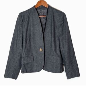 Vintage Burberry Women’s Wool Blend Blazer Coat